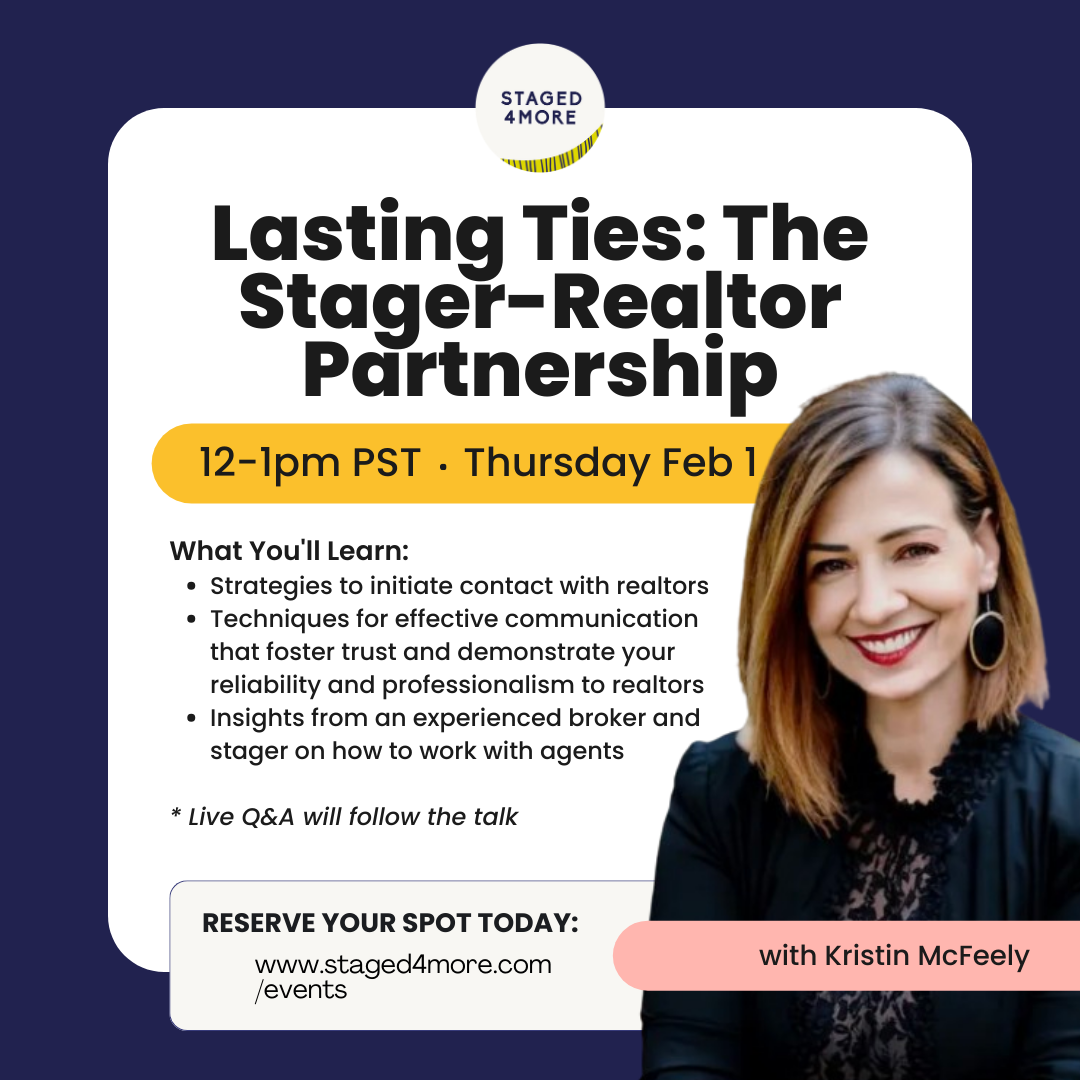 Building Lasting Ties: The Home Stager-Realtor Partnership
